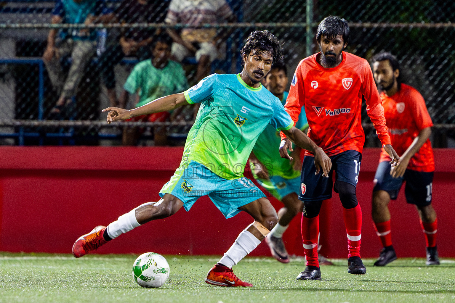 WAMCO vs Veliga in Day 10 of Office League 2025 was held on Friday, 25th April 2025 in Hulhumale', Maldives. Photos: Nausham Waheed / images.mv