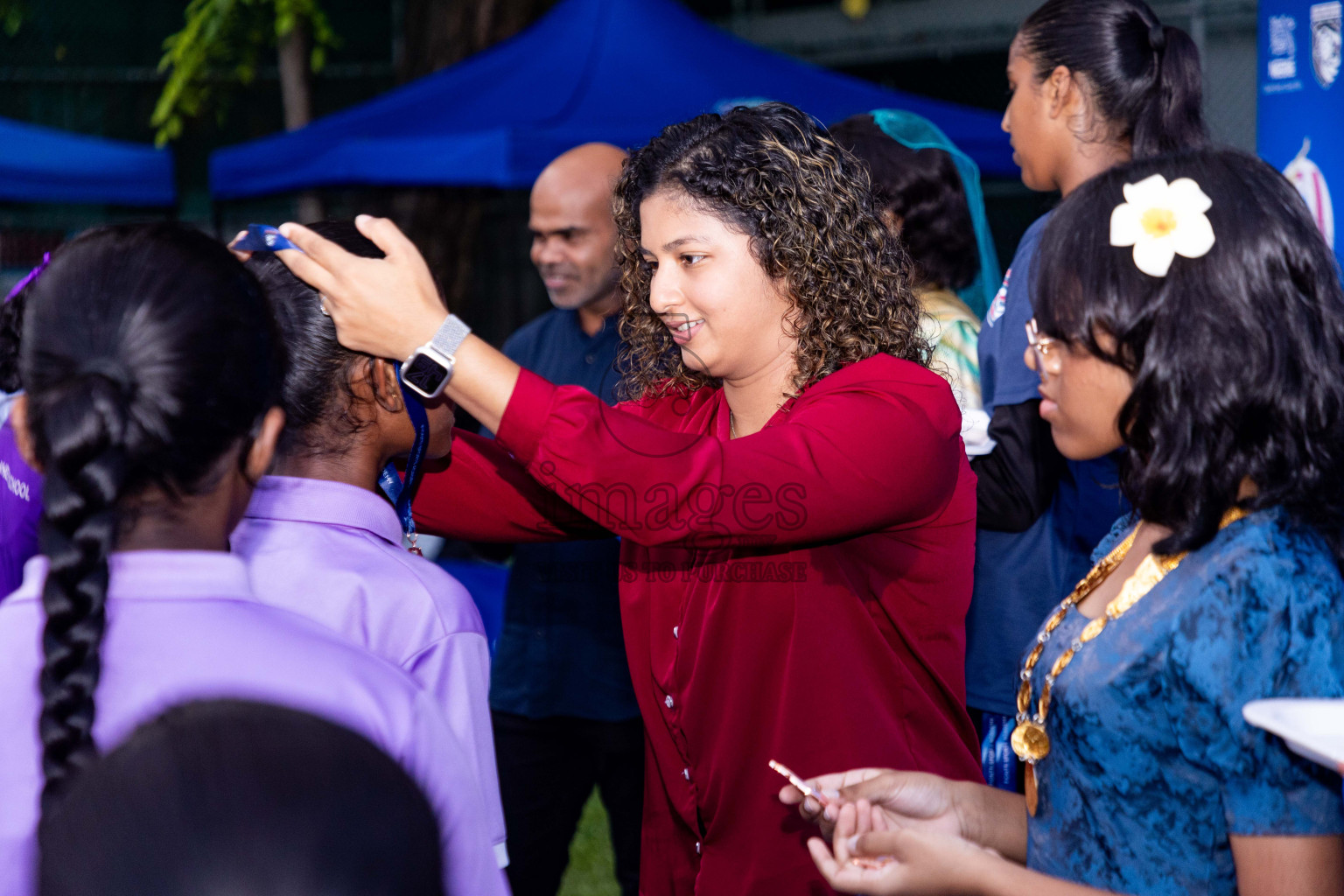 Day 3 of Nestle' Kids Netball Fiesta 2023 held in Henveyru Stadium, Male', Maldives on Saturday, 2nd December 2023. Photos by Nausham Waheed / Images.mv