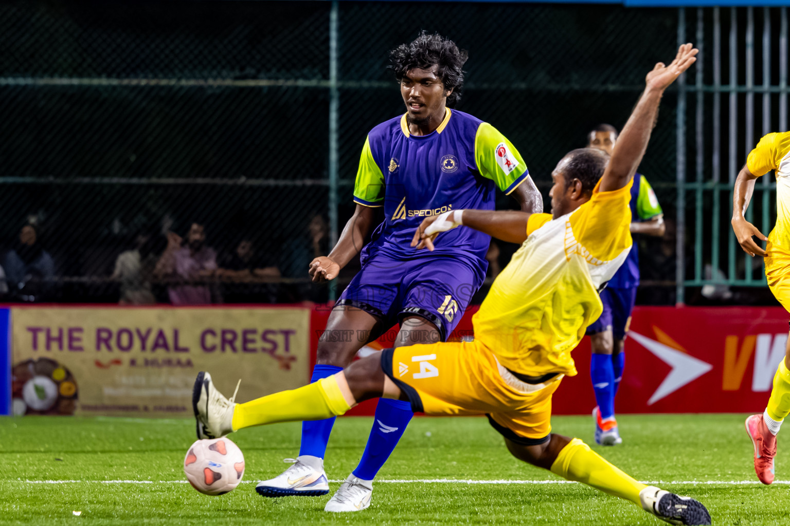 Club Immigration vs Baros Maldives in Day 1 of Club Maldives Cup 2025 was held in Rehendi Futsal Ground, Hulhumale', Maldives on Sunday, 28th September 2025. Photos: Nausham Waheed / images.mv