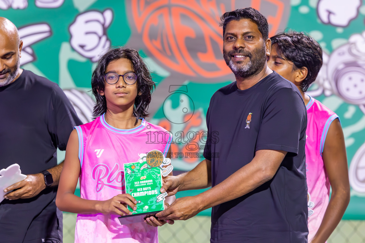 Final Day of MILO Ramadan 3x3 Challenge 2024 was held in Ekuveni Outdoor Basketball Court at Male', Maldives on Tuesday, 19th March 2024.
Photos: Ismail Thoriq / images.mv