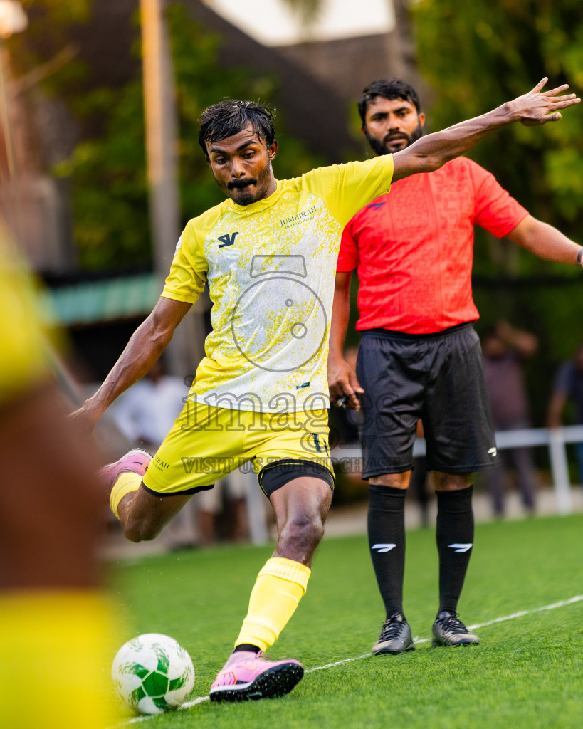 Jumeirah Olhaheli vs Bandos in Resort League 2025 (North Male Zone) day 19 was held on Sunday, 20th September 2025 in One And Only Reethi Rah Maldives Resort, Photos: Areef Adam / images.mv