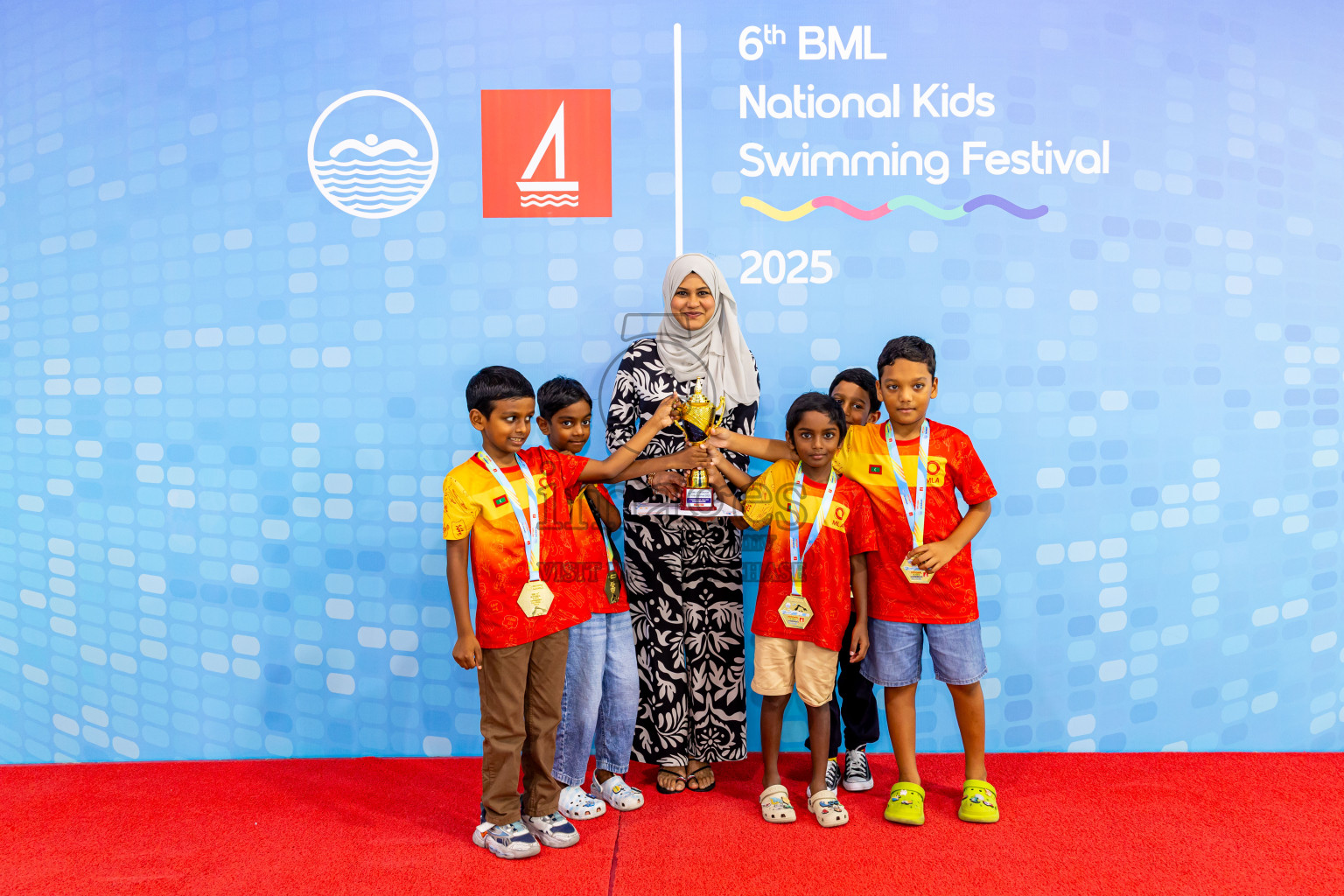 Closing Ceremony of 6th BML National Kids Swimming Kids Festival 2025 held in Hulhumale', Maldives on Saturday, 22nd November 2025. Photos: Nausham Waheed / images.mv