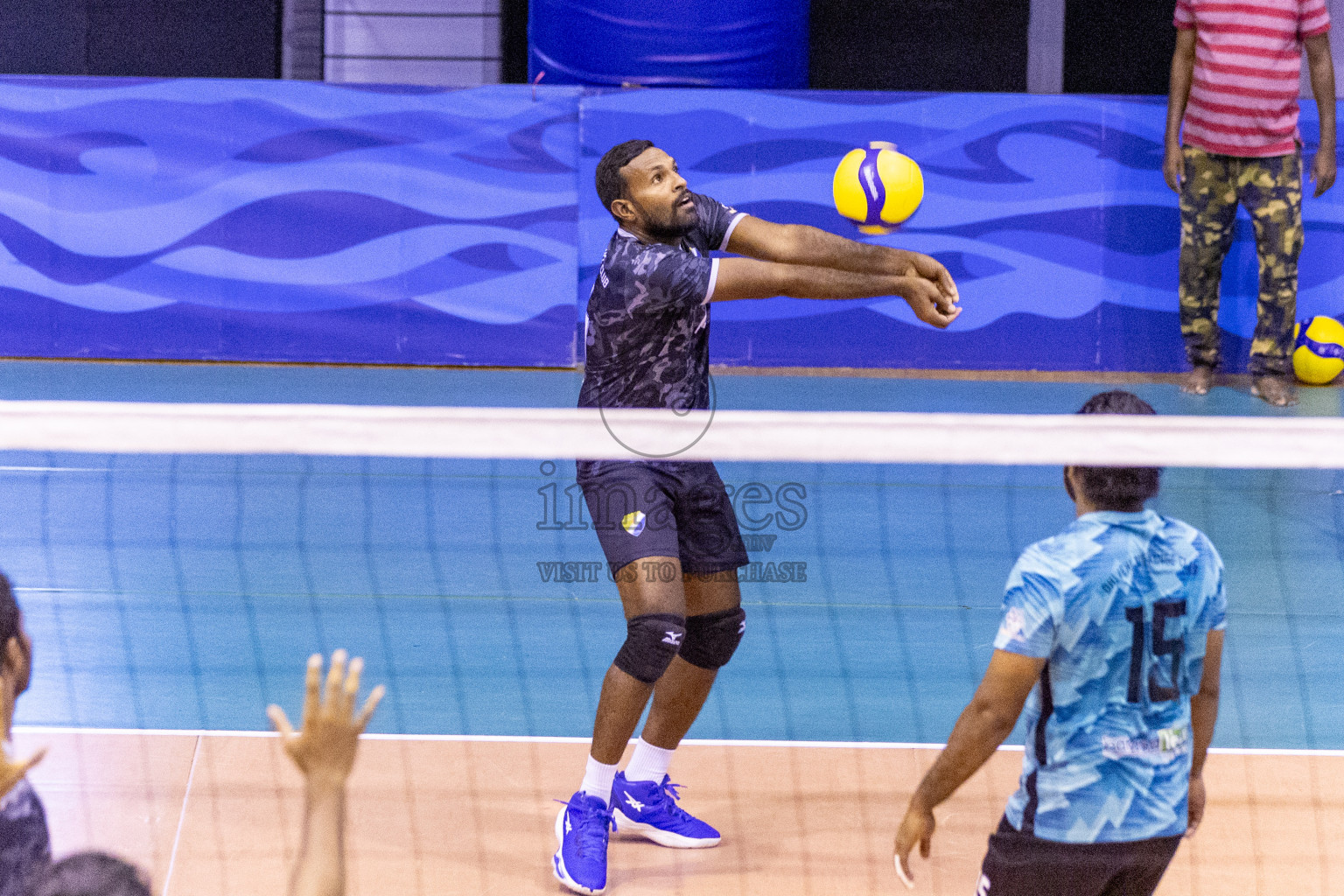 Final of Men's Division of Volleyball Association Cup 2023 held in Male', Maldives on Wednesday, 10th January 2024 at Social Center Indoor Hall Photos By: Nausham Waheed /images.mv