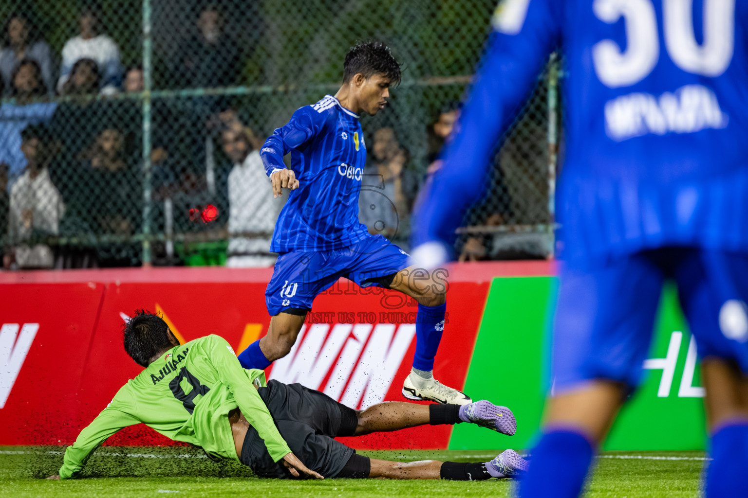 Mylo City SC vs Team Kaashidhoo in Day 1 of Kings Cup of Club Maldives Cup 2025 held in Rehendi Futsal Ground, Hulhumale', Maldives on Saturday, 30th August 2025. Photos: Areef / images.mv