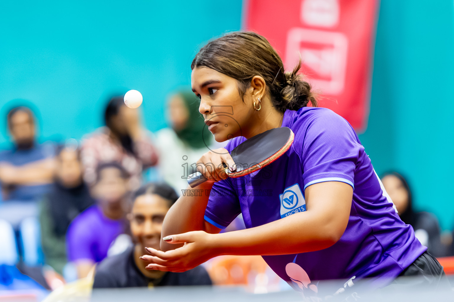 Day 4 of BML 63rd National Table Tennis Tournament 2025 was held on Thursday, 28th August 2025 in Male' TT Hall, Male', Maldives. Photos: Nausham Waheed  / images.mv