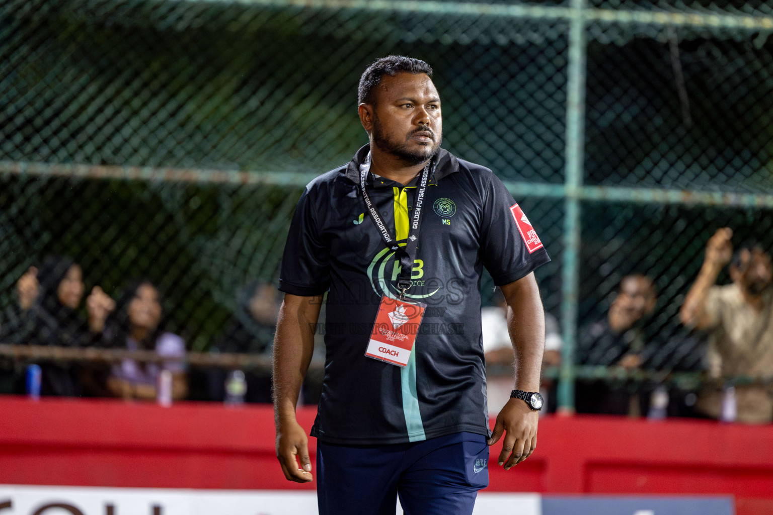 L Isdhoo VS L Maabaidhoo in Atoll Round Semi-Final on Day 22 of Golden Futsal Challenge 2025 was held on Sunday , 26th January 2025, in Hulhumale', Maldives. Photos: Nausham Waheed / images.mv