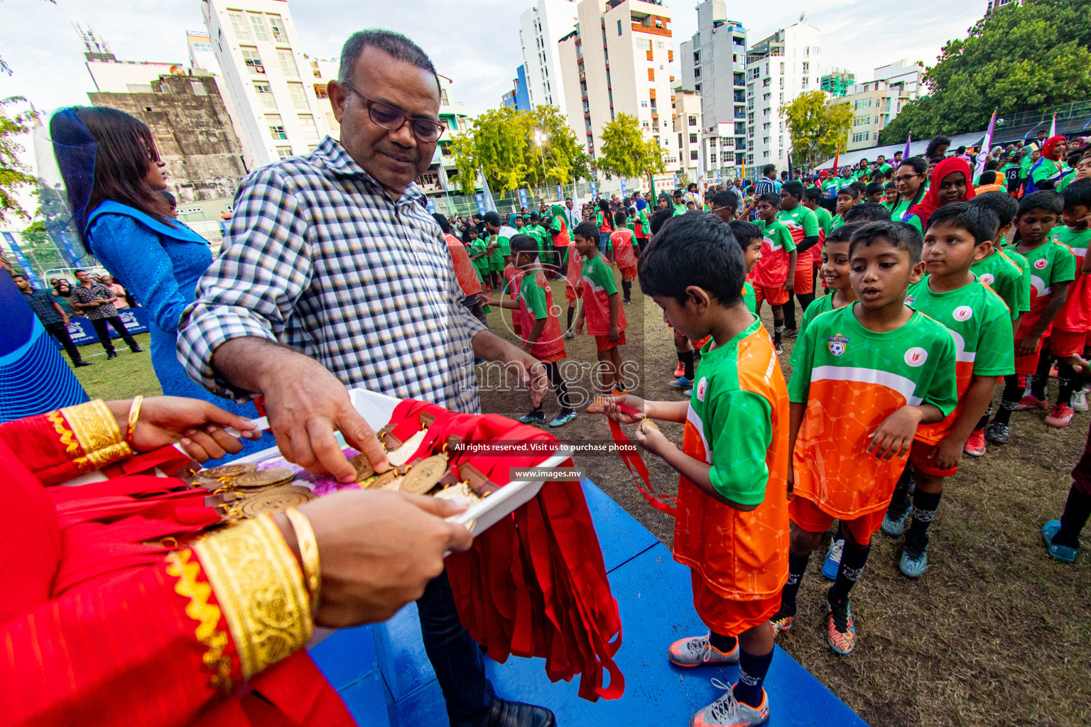 Day 4 of Milo Kids Football Fiesta 2022 was held in Male', Maldives on 22nd October 2022. Photos:Hassan Simah / images.mv