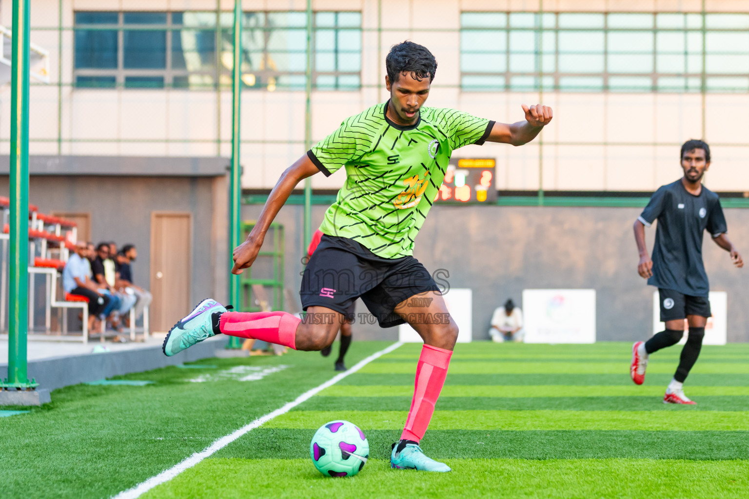 JJ Sports Clubvs Fasgandu SC in Day 1 of BG Futsal Challenge 2024 was held on Thursday, 12th March 2024, in Male', Maldives Photos: Nausham Waheed / images.mv