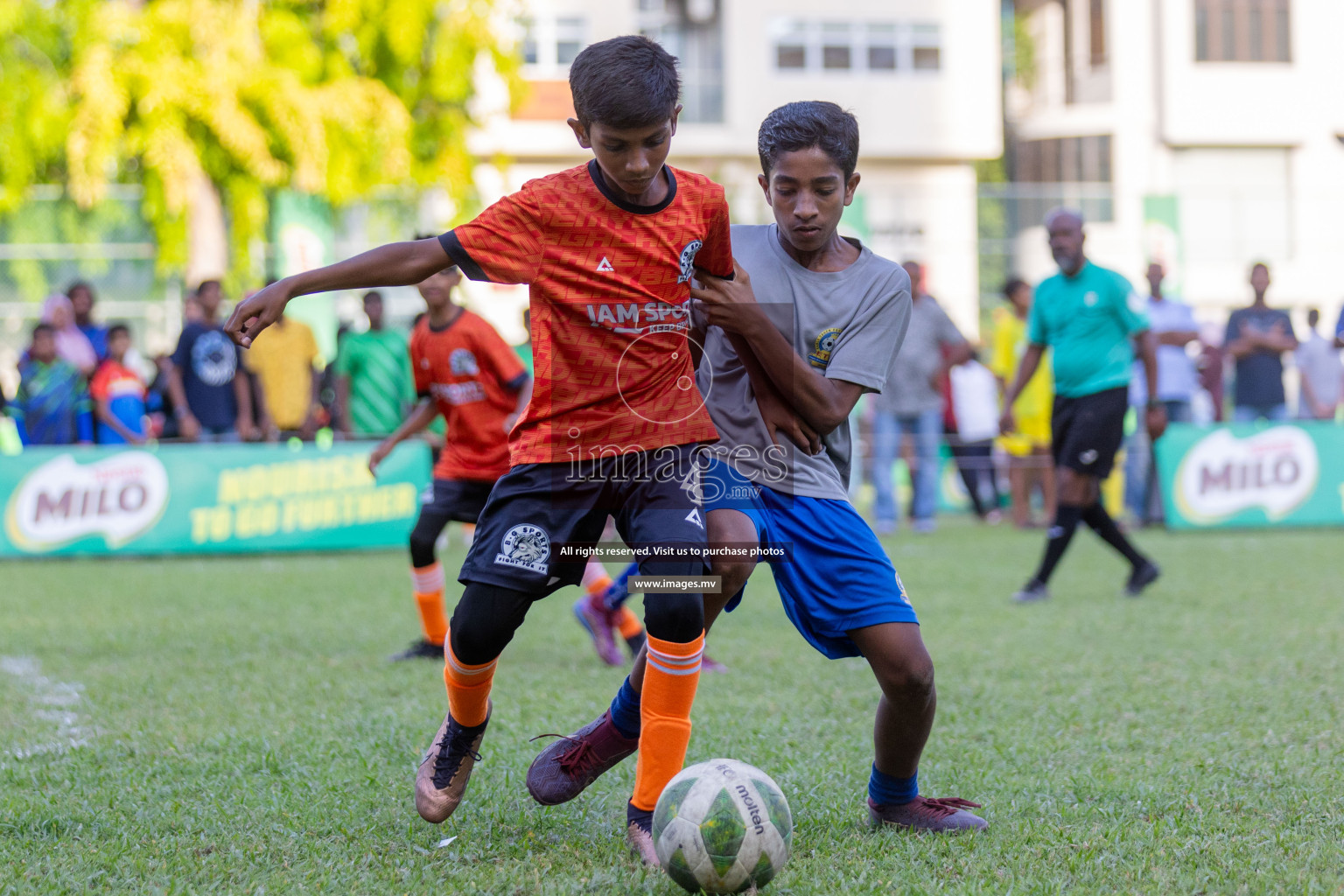 Day 1 of MILO Academy Championship 2023 (U12) was held in Henveiru Football Grounds, Male', Maldives, on Friday, 18th August 2023. 
Photos: Shuu Abdul Sattar / images.mv