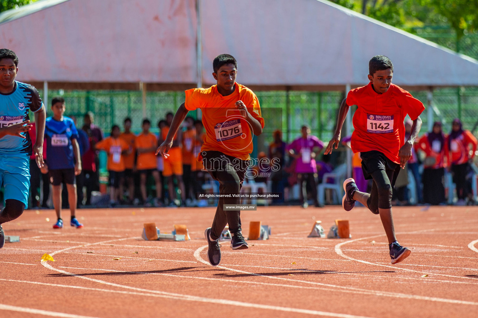 Day 1 of Inter-School Athletics Championship held in Male', Maldives on 22nd May 2022. Photos by: Maanish / images.mv