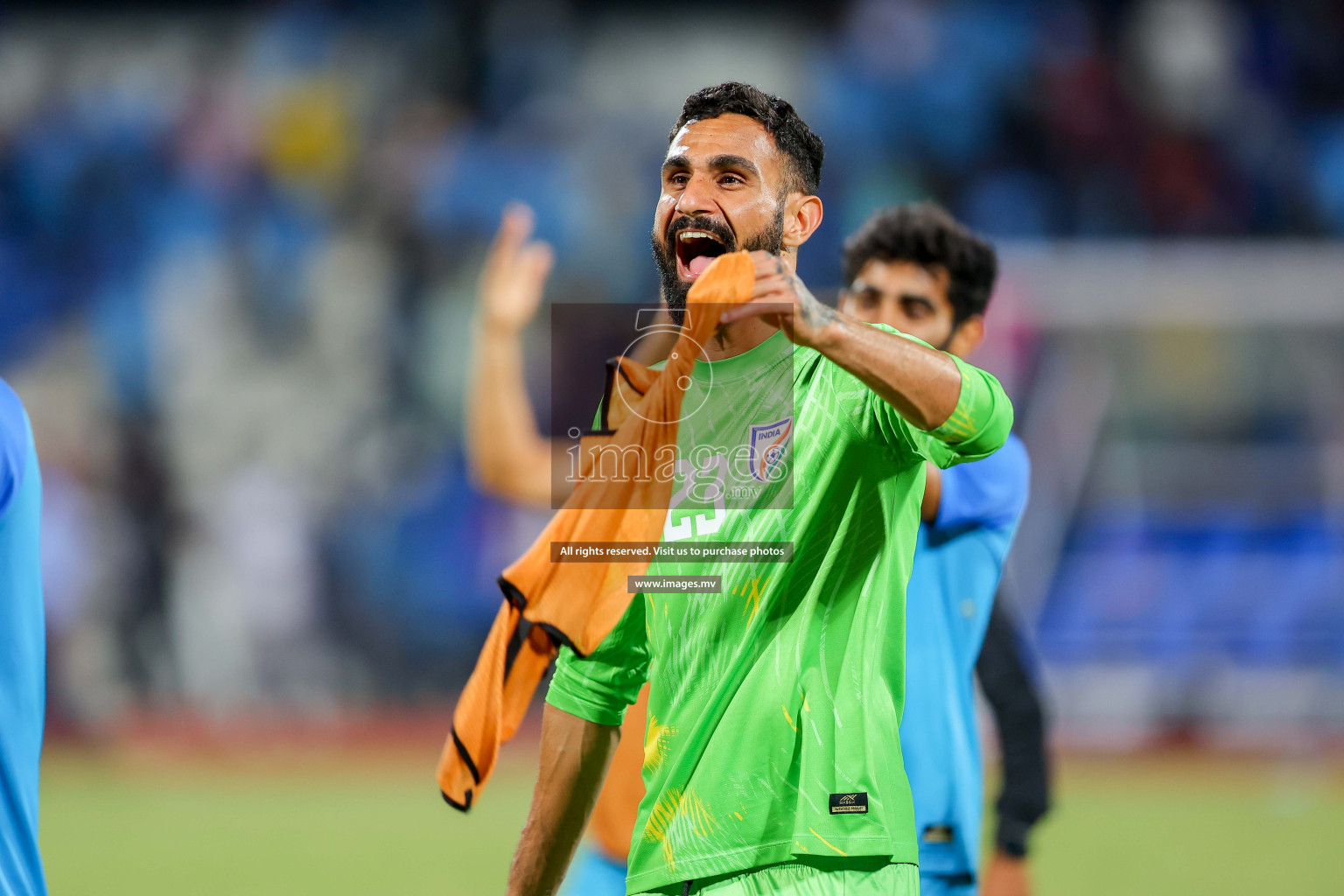 Lebanon vs India in the Semi-final of SAFF Championship 2023 held in Sree Kanteerava Stadium, Bengaluru, India, on Saturday, 1st July 2023. Photos: Nausham Waheed / images.mv