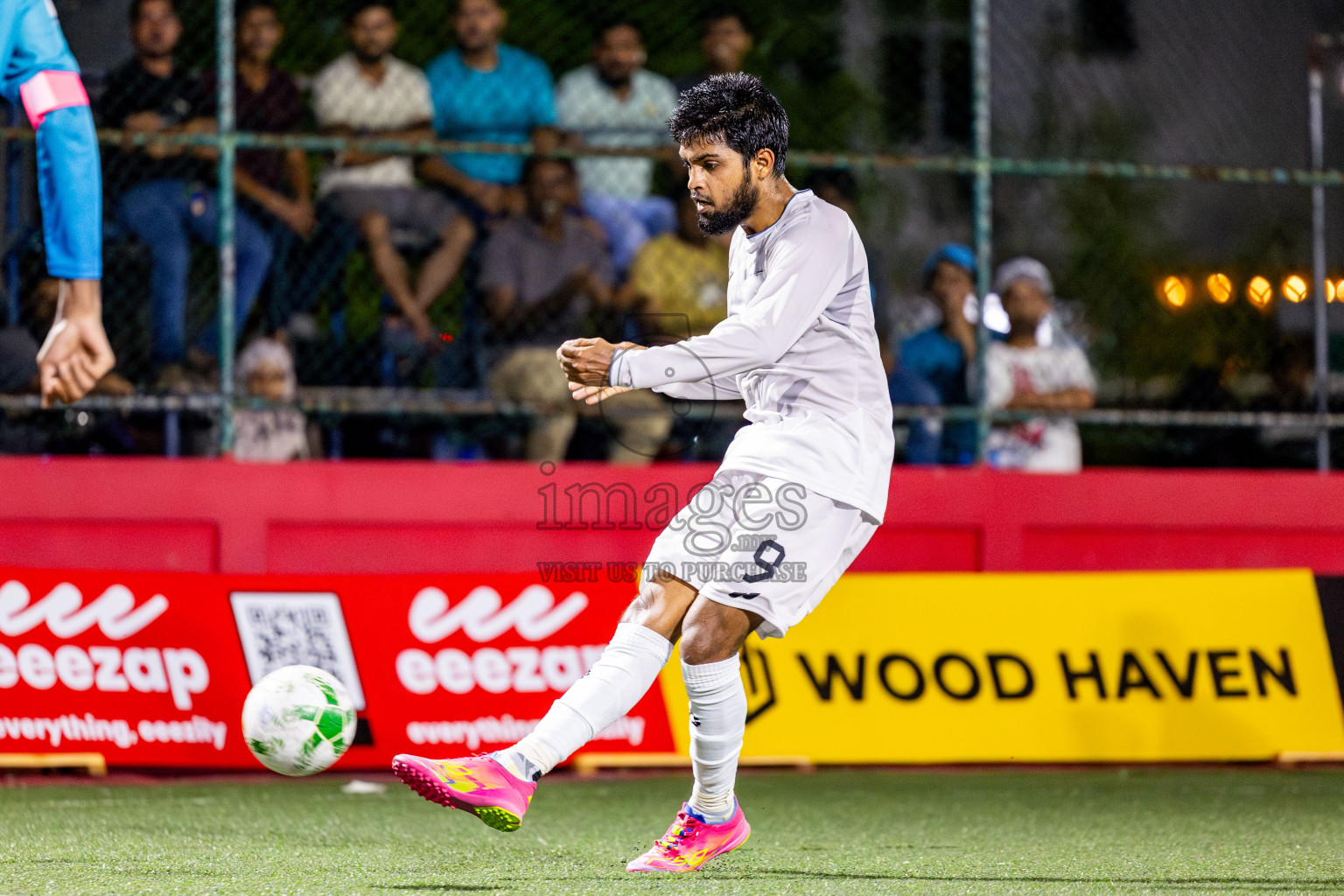 Silver Sands vs Club Apollo in Day 8 of Office League 2025 was held on Wednesday, 23rd April 2025 in Hulhumale', Maldives. Photos: Nausham Waheed  / images.mv