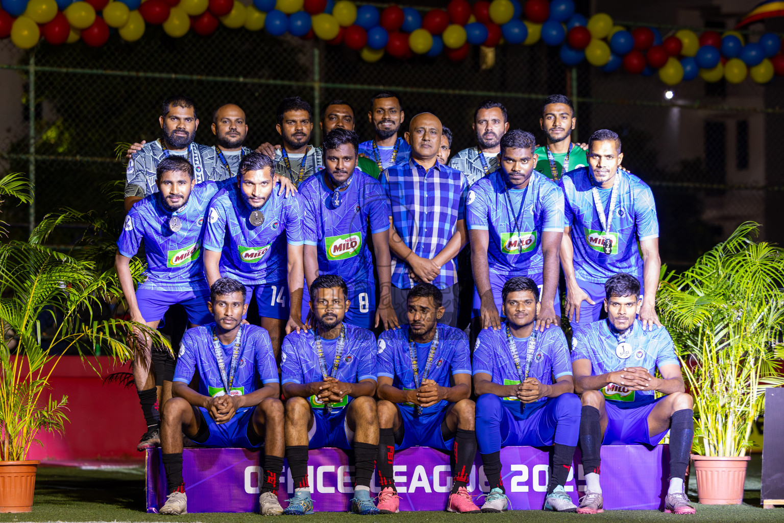 Police Club vs STELCO RC in the Final of Office League 2025 was held on Friday, 9th May 2025 in Hulhumale', Maldives. Photos: Ismail Thoriq / images.mv