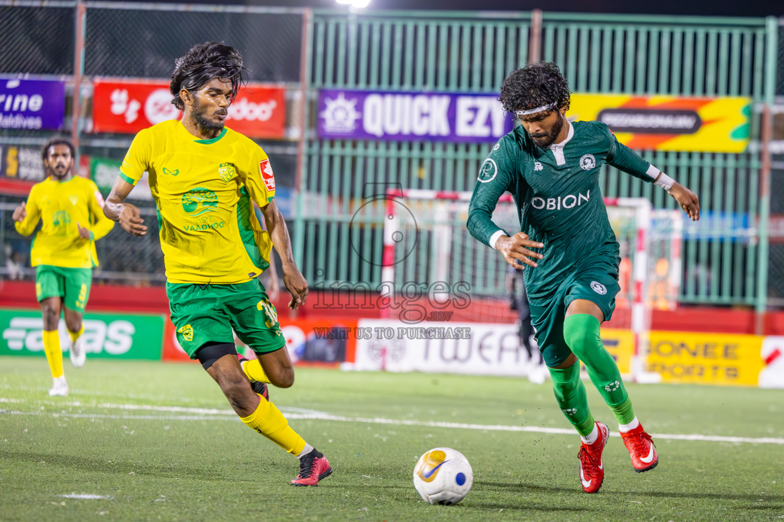Dhandimagu vs GDh Vaadhoo in Zone Round on Day 28 of Golden Futsal Challenge 2025 was held on Saturday , 1st February 2025, in Hulhumale', Maldives. Photos: Ismail Thoriq / images.mv