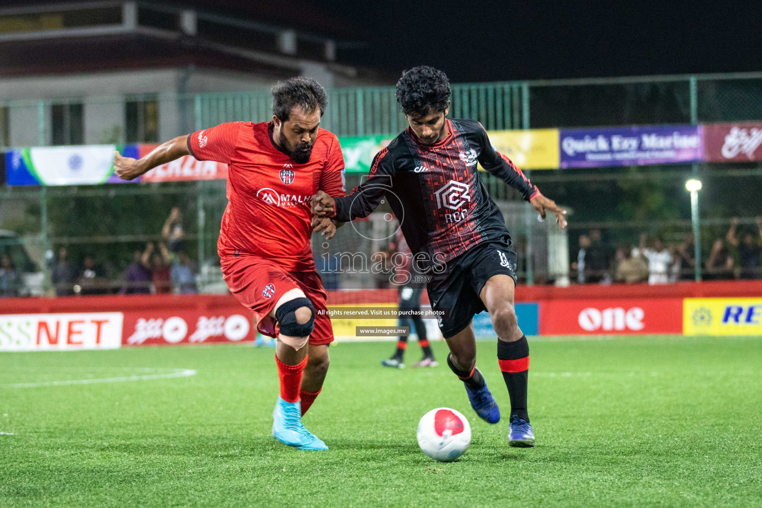 HA. Kelaa vs HA. Maarandhoo in Golden Futsal Challenge 2023 on 05 February 2023 in Hulhumale, Male, Maldives