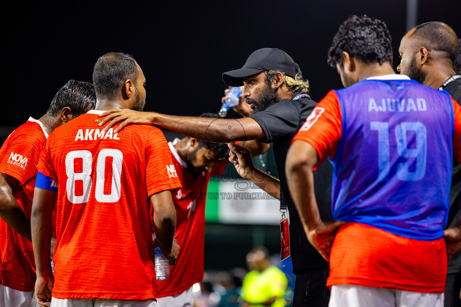 K Maafushi vs K Kaashidhoo in Kaafu Atoll Finals Day 27 of Golden Futsal Challenge 2025 was held on Friday , 31st January 2025, in Hulhumale', Maldives. Photos: Nausham Waheed / images.mv