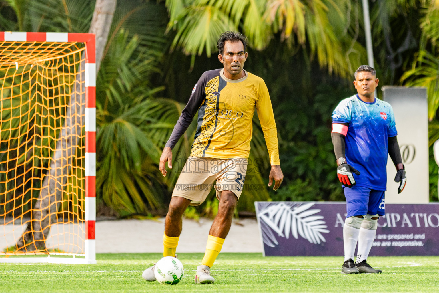 Centara Grand vs Coco Body Hithi in Resort League 2025 (North Male Zone) day 6 was held on Monday, 8th September 2025 in One And Only Reethi Rah Maldives Resort, Photos: Areef Adam / images.mv