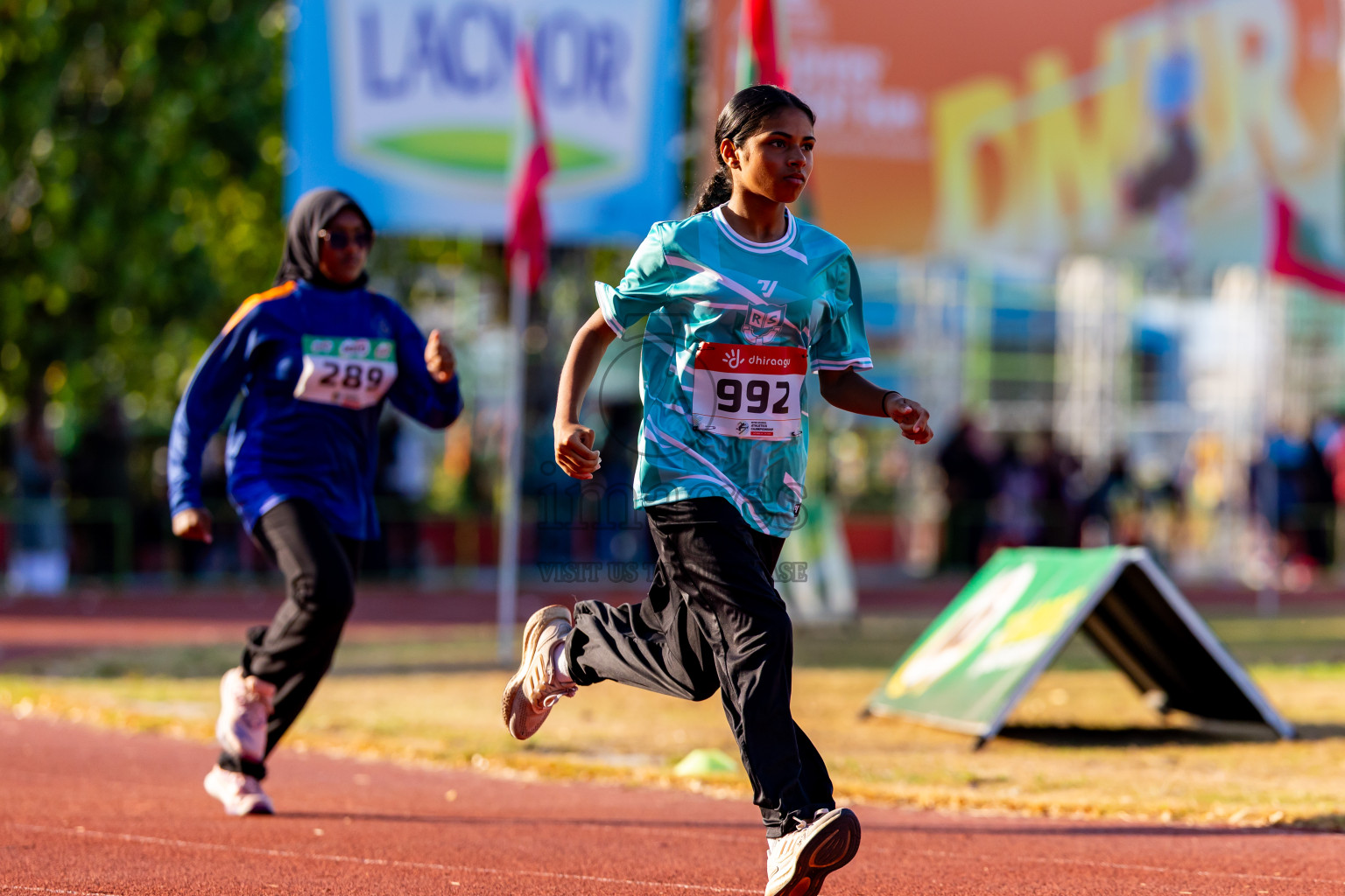 Day 1 of Inter-school Athletics Championship 2025 held in Ekuveni Synthetic Track, Male', Maldives on Monday, 06th October 2025. Photos by: Nausham Waheed / Images.mv