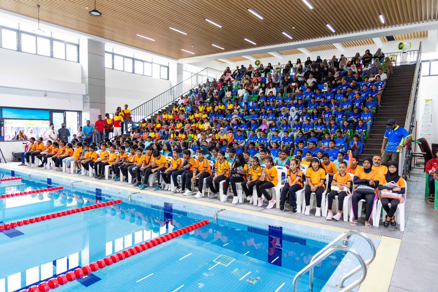 Closing Ceremony of 4th National Kids Swimming Festival 2023 on 9th December 2023, held in Hulhumale', Maldives Photos: Nausham Waheed / Images.mv