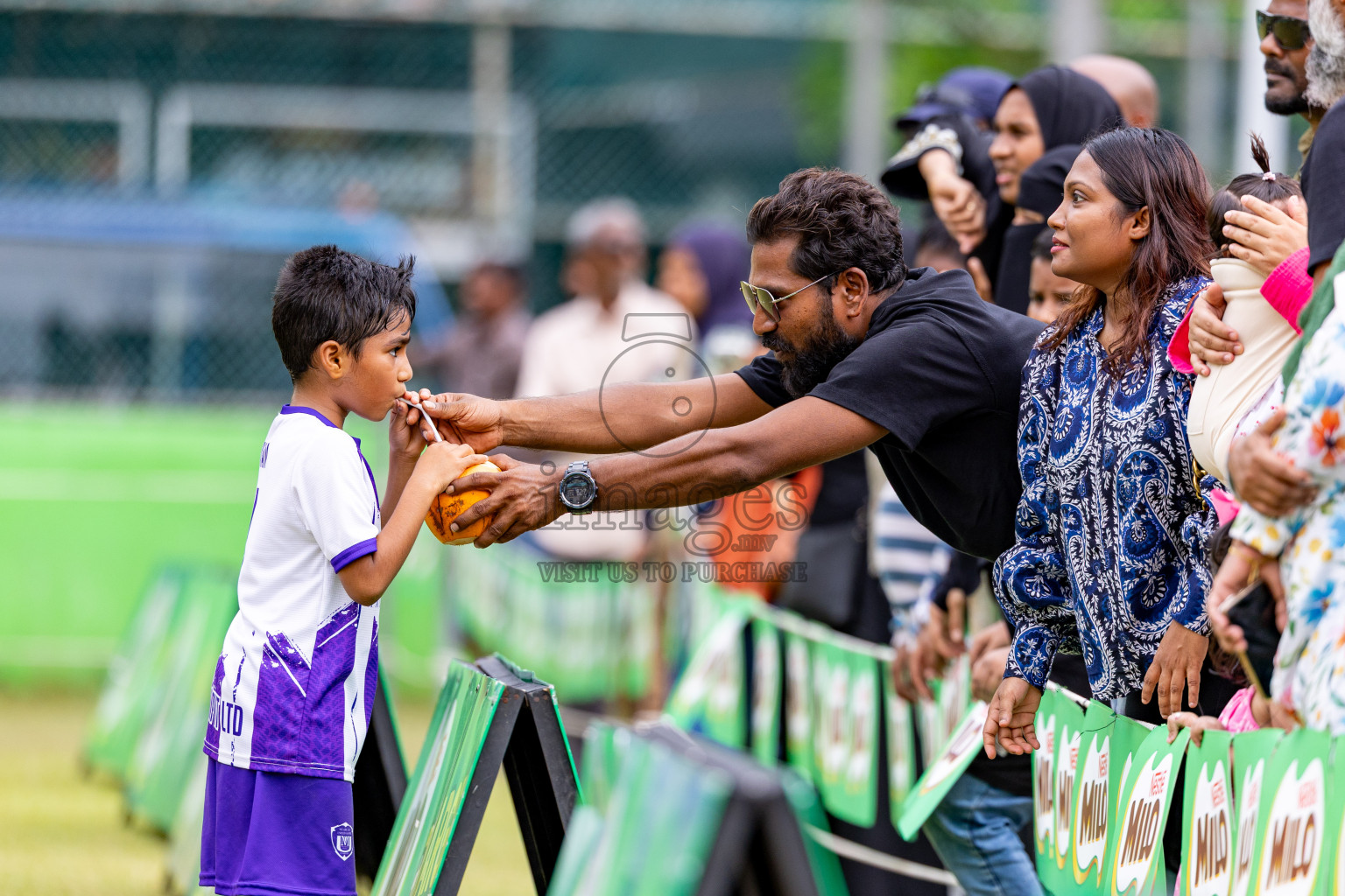Day 1 of MILO SVAM Juniors 2025 (U-8) was held at Henveiru Stadium in Male', Maldives on Thursday, 26th June 2025. 
Photos: Hassan Simah / images.mv