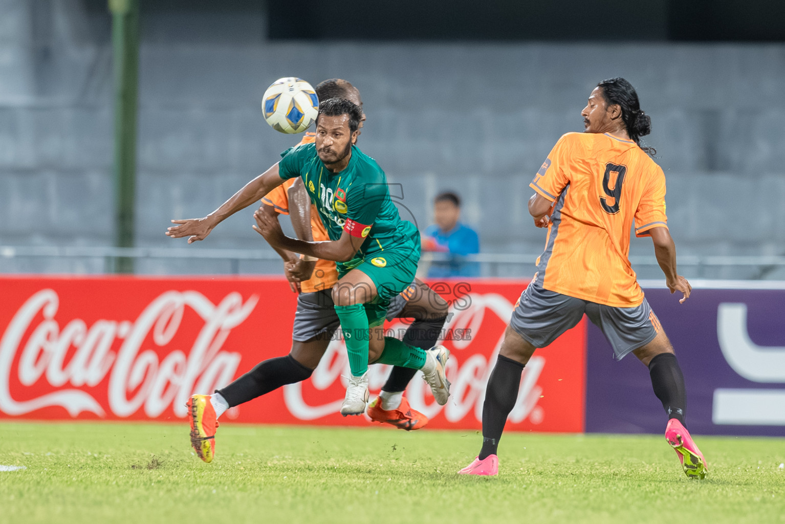 Charity Shield Match between Maziya Sports and Recreation Club and Club Eagles held in National Football Stadium, Male', Maldives Photos: Abdulla Abeedh / Images.mv
