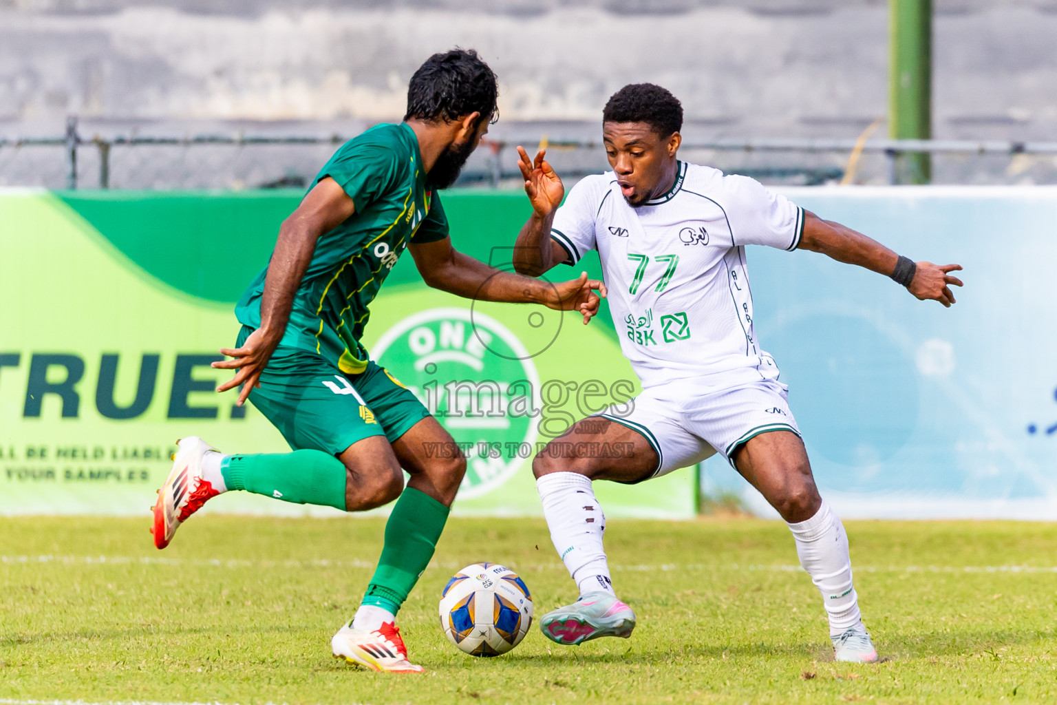 Maziya SC vs Al Arabi SC in AFC Challenge League 2025/26 Preliminary Stage was held at National Stadium in Male', Maldives on Tuesday, 12th August 2025. Photos: Nausham Waheed / images.mv