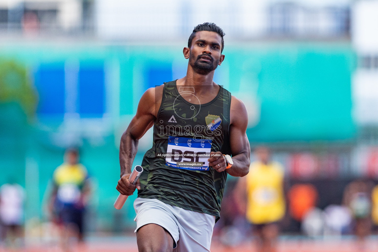 Day 3 of National Athletics Championship 2023 was held in Ekuveni Track at Male', Maldives on Saturday, 25th November 2023. Photos: Nausham Waheed / images.mv