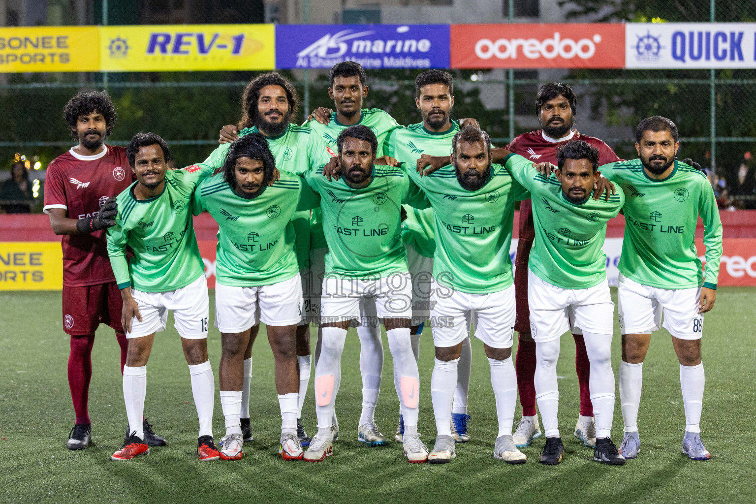 ADh Maamigili vs ADh Kunburudhoo in Day 3 of Golden Futsal Challenge 2024 was held on Thursday, 18th January 2024, in Hulhumale', Maldives Photos: Nausham Waheed / images.mv