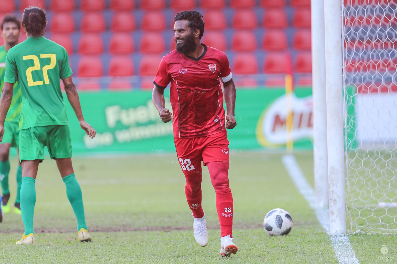 Dhiraagu Dhivehi Premier League 2018 - Maziya vs TC Sports club in Male, Maldives, Sunday November 25, 2018. (Images.mv Photo/Suadh Abdul Sattar)