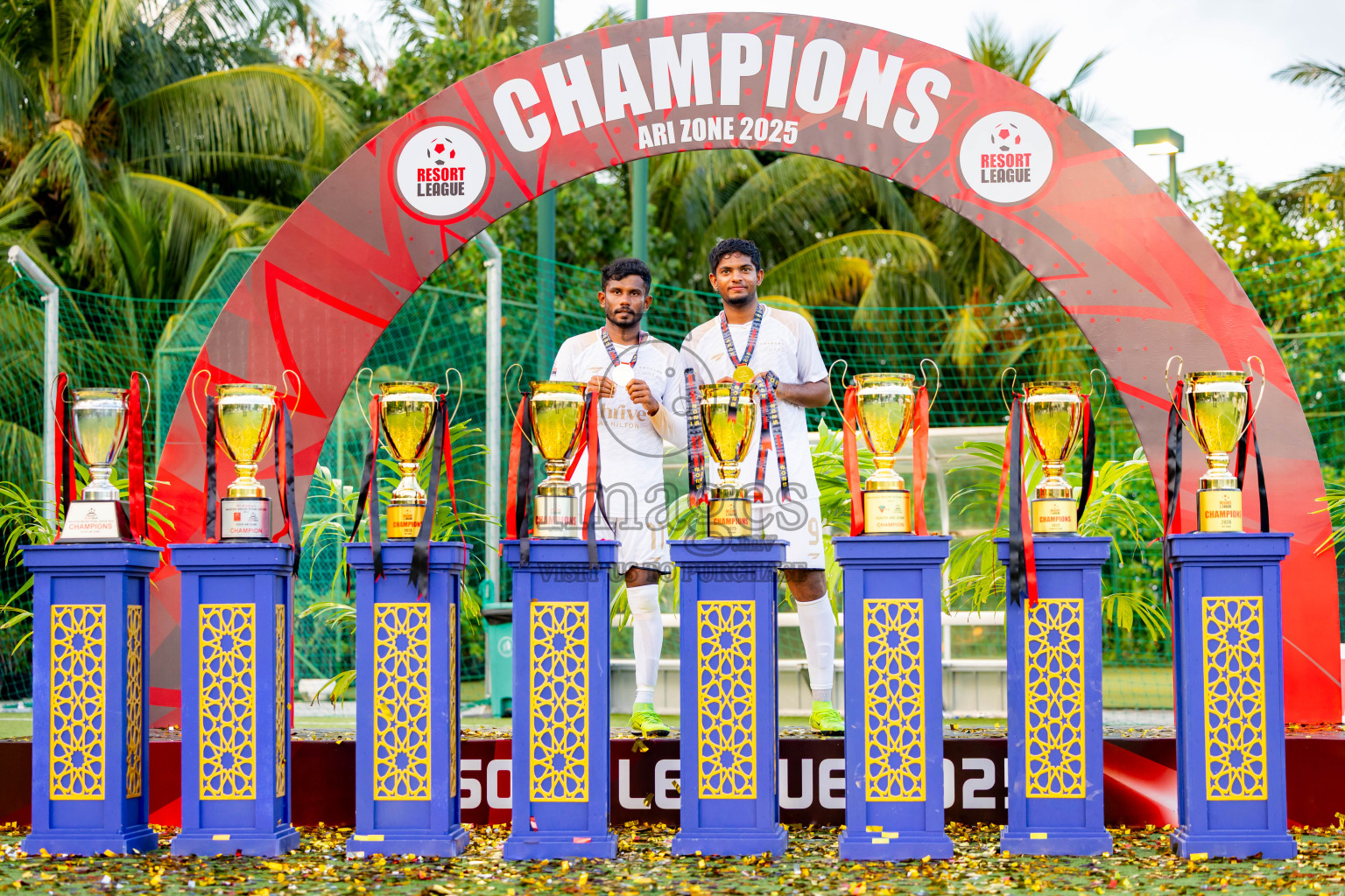 Barcelo vs Conrad in the Final of Resort League 2025 (Ari Zone) was held on Sunday, 28th June 2025 in Conrad Maldives Rangali Island, Alif Dhaalu Atoll, Maldives. Photos: Nausham Waheed / images.mv