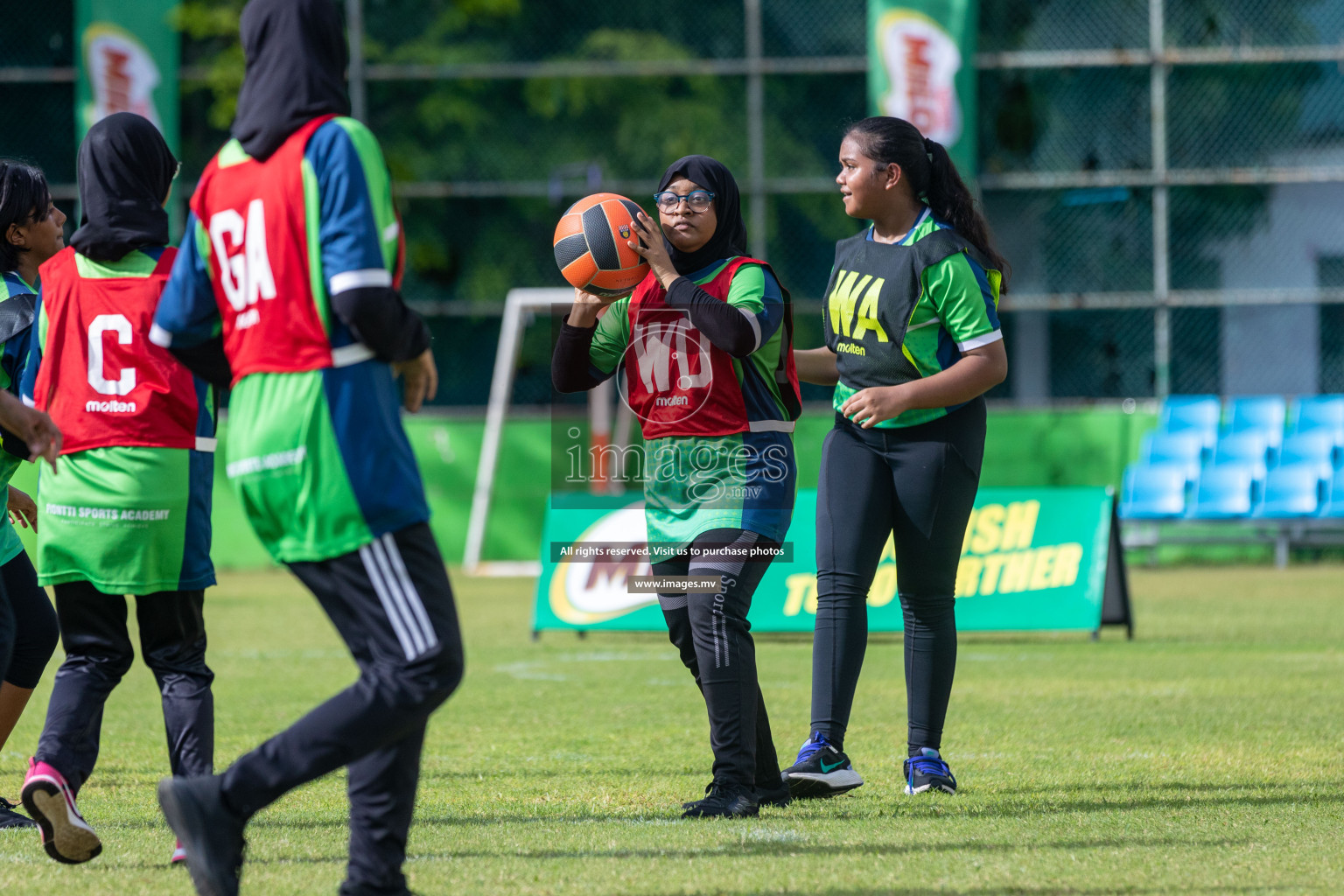 Day1 of Milo Fiontti Festival Netball 2023 was held in Male', Maldives on 12th May 2023. Photos: Nausham Waheed / images.mv