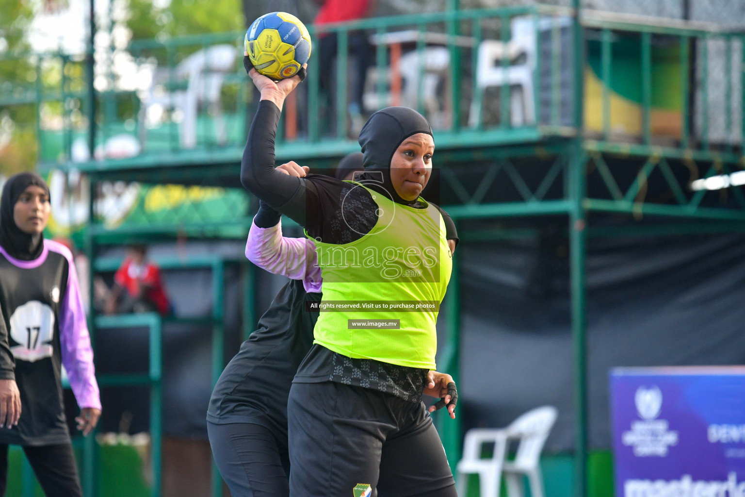 Day 8 of 6th MILO Handball Maldives Championship 2023, held in Handball ground, Male', Maldives on 27th May 2023 Photos: Nausham Waheed/ Images.mv