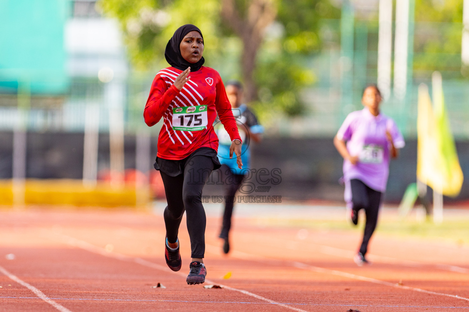 Day 2 of MILO Athletics Association Championship was held on Wednesday, 6th May 2024 in Male', Maldives. Photos: Nausham Waheed