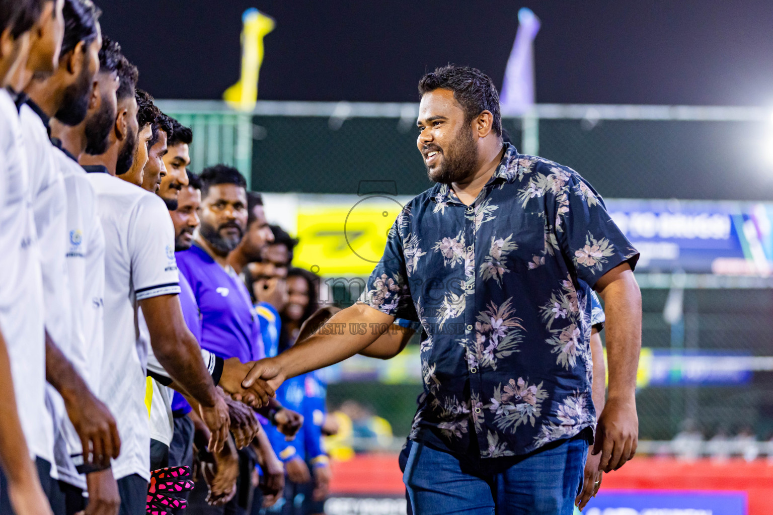 K Dhiffushi VS K Maafushi in Day 25 of Golden Futsal Challenge 2024 was held on Thursday , 8th February 2024 in Hulhumale', Maldives Photos: Nausham Waheed / images.mv