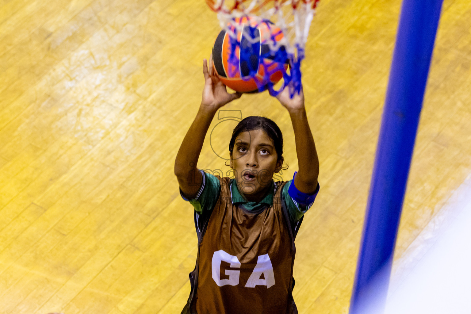 Day 10 of 25th Inter-School Netball Tournament was held in Social Center at Male', Maldives on Tuesday, 20th August 2024. Photos: Nausham Waheed / images.mv