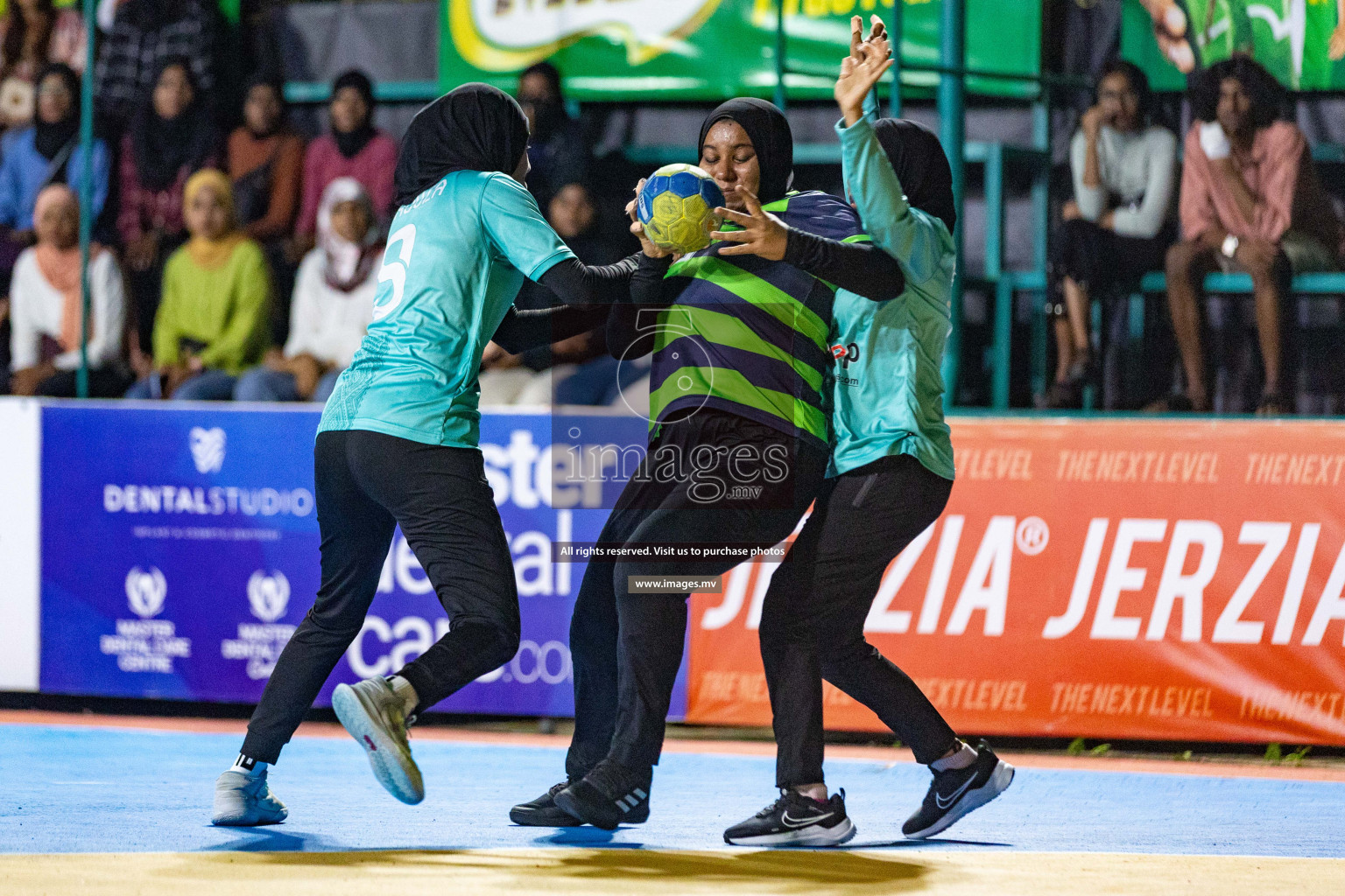 1st Division Final of 7th Inter-Office/Company Handball Tournament 2023, held in Handball ground, Male', Maldives on Monday, 24th October 2023 Photos: Nausham Waheed/ Images.mv