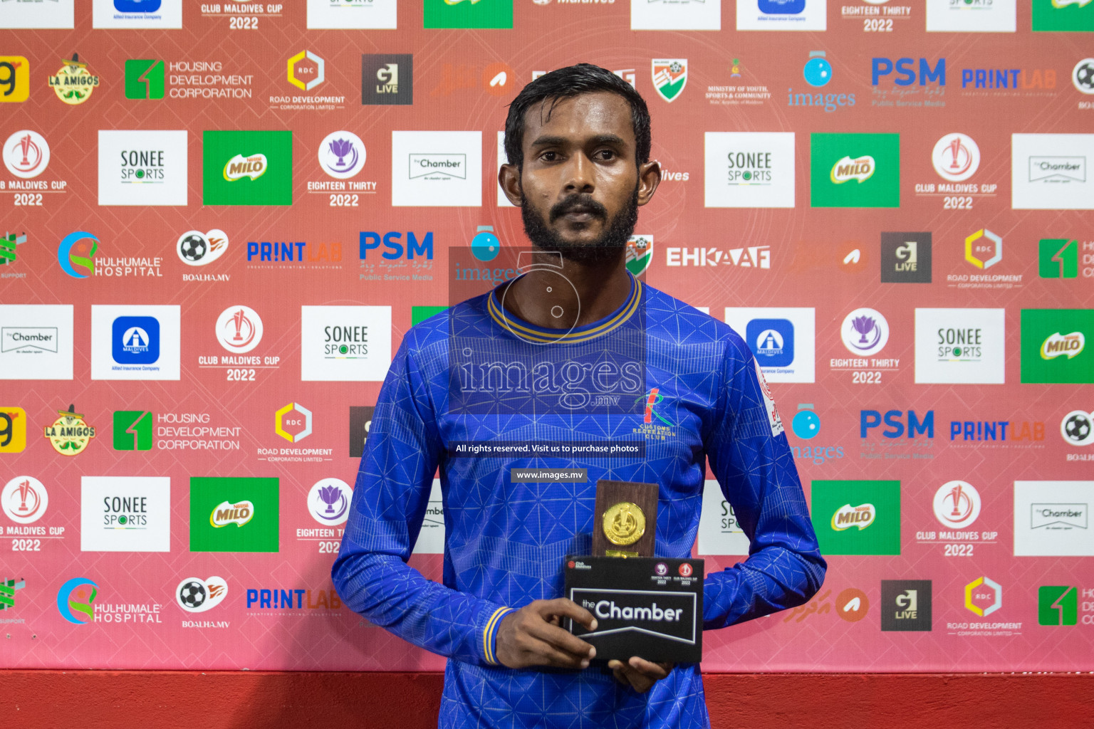 Customs RC vs Club Aasandha in Club Maldives Cup 2022 was held in Hulhumale', Maldives on Saturday, 15th October 2022. Photos: Hassan Simah/ images.mv