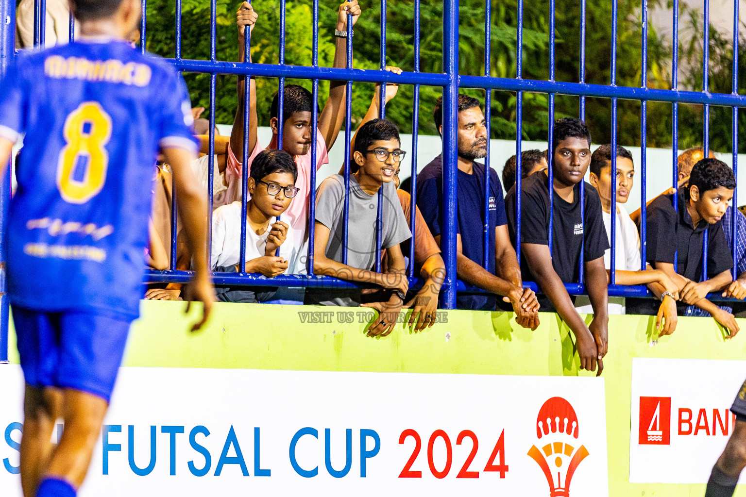 All Wolves vs Friends in Day 3 of Eydhafushi Futsal Cup 2024 was held on Wednesday, 10th April 2024, in B Eydhafushi, Maldives Photos: Nausham Waheed / images.mv