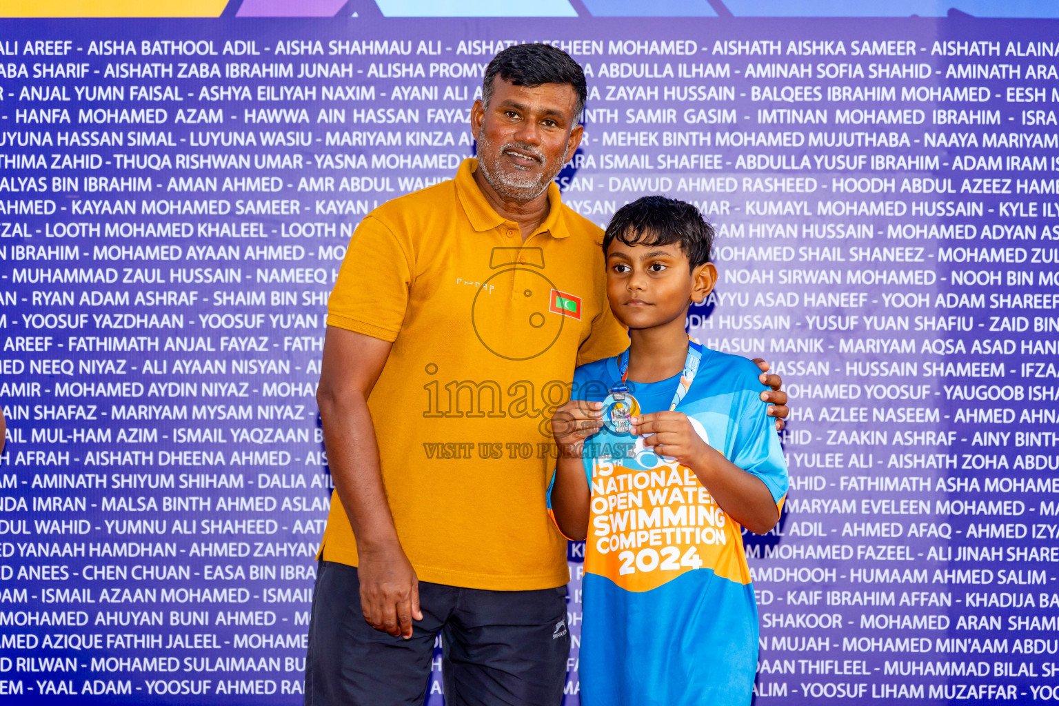 15th National Open Water Swimming Competition 2024 held in Kudagiri Picnic Island, Maldives on Saturday, 28th September 2024. Photos: Nausham Waheed / images.mv