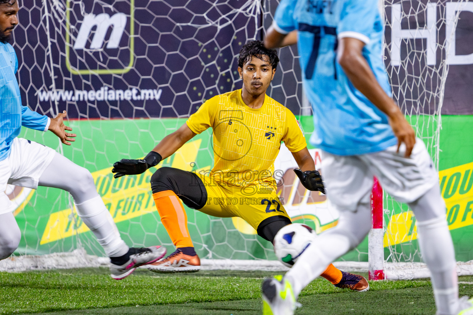 MACL vs BAROS MALDIVES in Club Maldives Cup 2024 held in Rehendi Futsal Ground, Hulhumale', Maldives on Tuesday, 1st October 2024. Photos: Nausham Waheed / images.mv