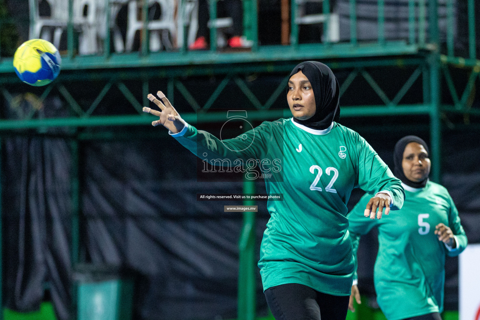 Day 1 of 7th Inter-Office/Company Handball Tournament 2023, held in Handball ground, Male', Maldives on Friday, 16th September 2023 Photos: Nausham Waheed/ Images.mv