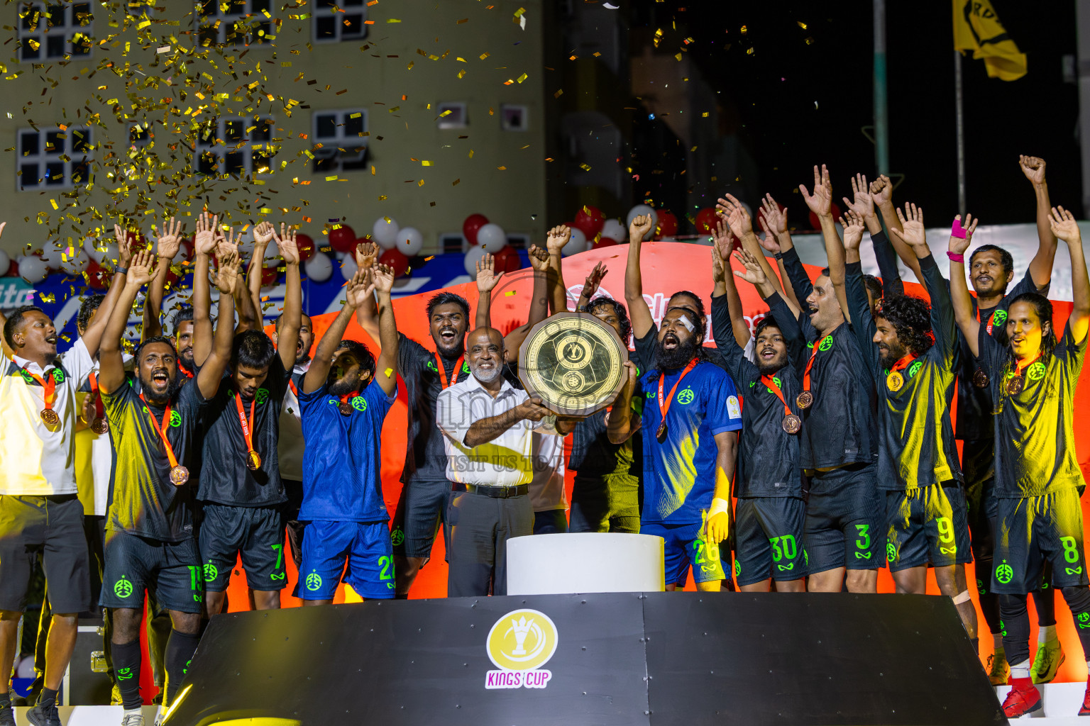 Road Recreation Club vs Club Combination SC Eydhafushi in Kings Cup Final of Club Maldives 2025 was held in Rehendhi Futsal Ground, Hulhumale', Maldives on Tuesday, 9th September 2025. Photos: Ismail Thoriq / images.mv