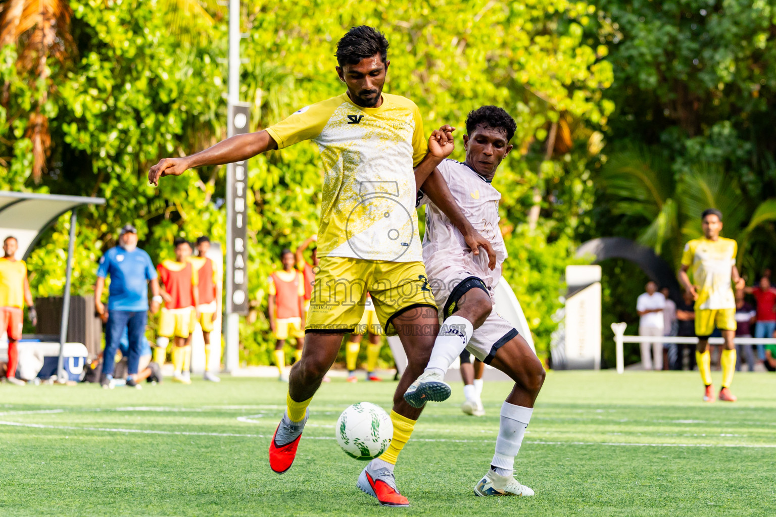 Reethi Rah vs Jumeirah in Semi Finals of Resort League 2025 (North Male Zone) was held on Wednesday, 24th September 2025 in One And Only Reethi Rah Maldives Resort, Photos: Nausham Waheed / images.mv