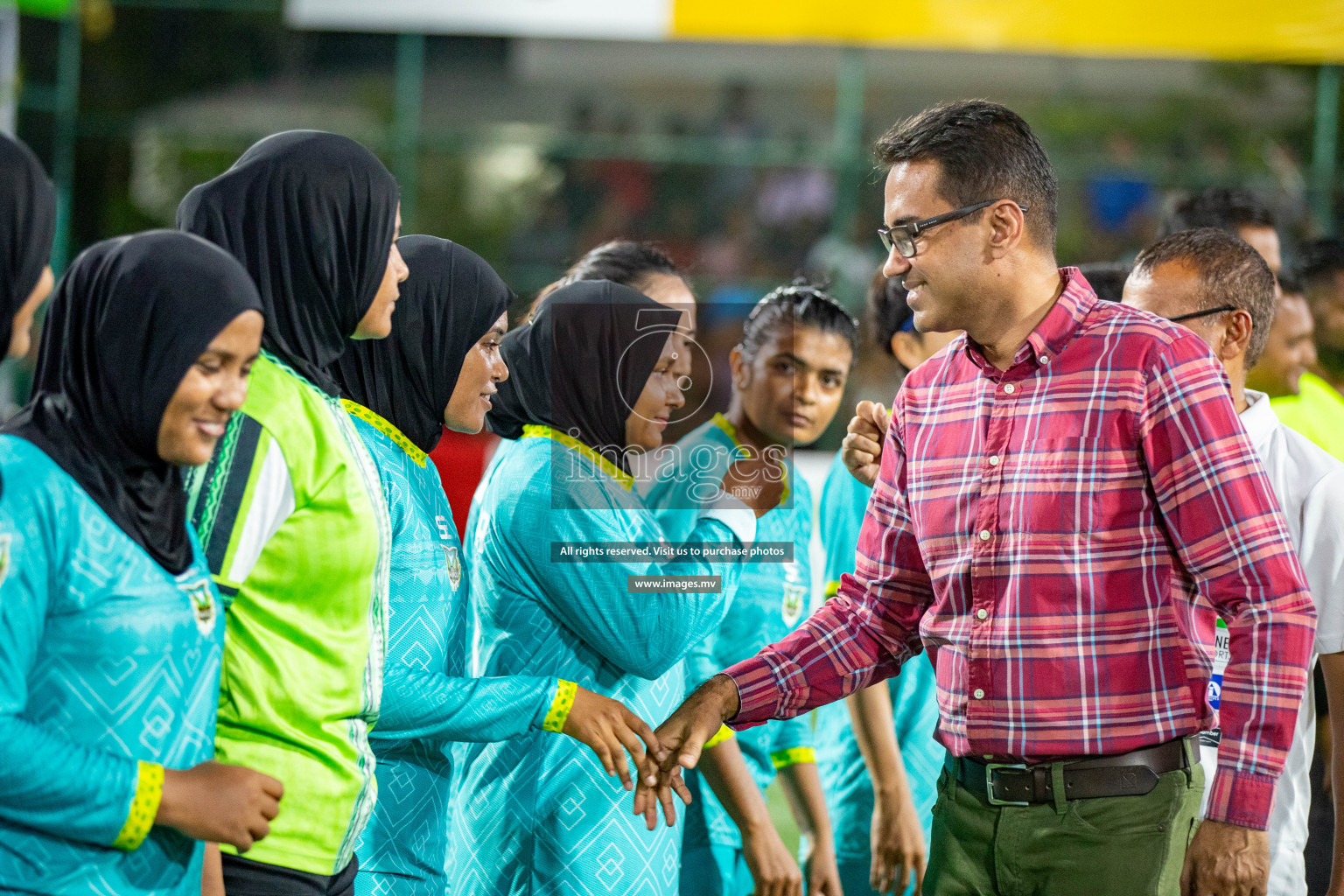 Club WAMCO vs DSC in the Semi-finals of Eighteen Thirty Women's Futsal Fiesta 2022 was held in Hulhumale', Maldives on Saturday, 29th October 2022. Photos: Hassan Simah, Ismail Thoriq / images.mv