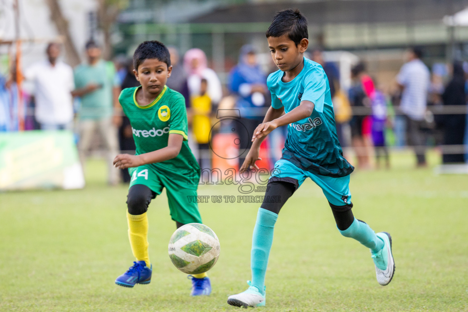 Day 1 of MILO Kids 7s Weekend 2024 held in Male, Maldives on Thursday, 17th October 2024. Photos: Shuu / images.mv