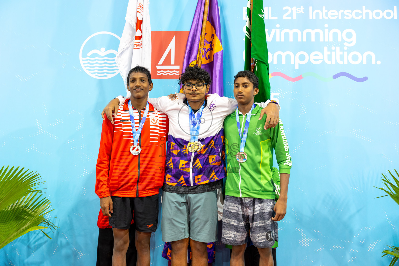 Day 5 of BML 21st Interschool Swimming Competition 2025 was held in Hulhumale' Swimming Pool, Hulhumale', Maldives on Wednesday, 15th October 2025.
Photos: Ismail Thoriq, Hassan Simah / images.mv