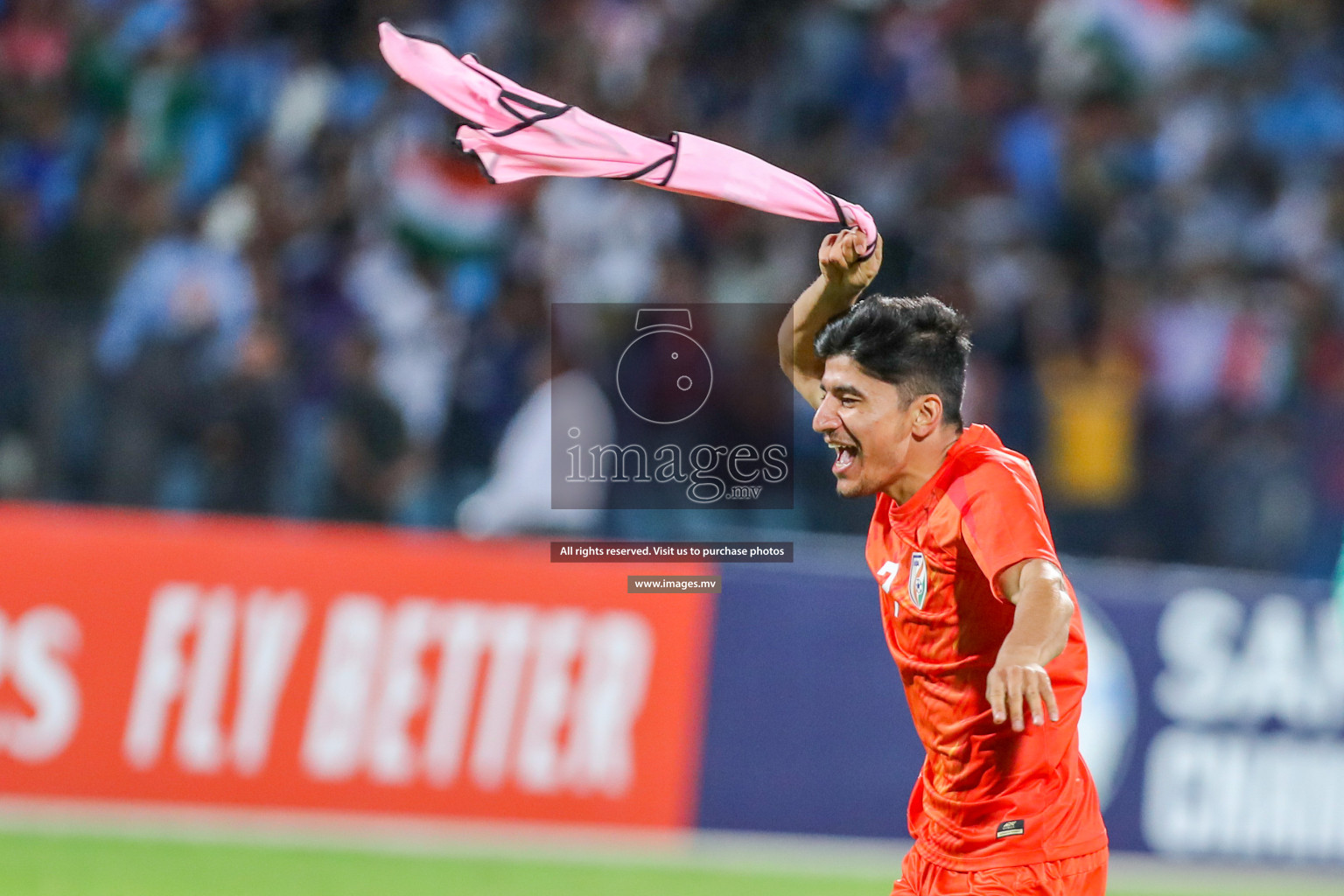 Kuwait vs India in the Final of SAFF Championship 2023 held in Sree Kanteerava Stadium, Bengaluru, India, on Tuesday, 4th July 2023. Photos: Hassan Simah / images.mv