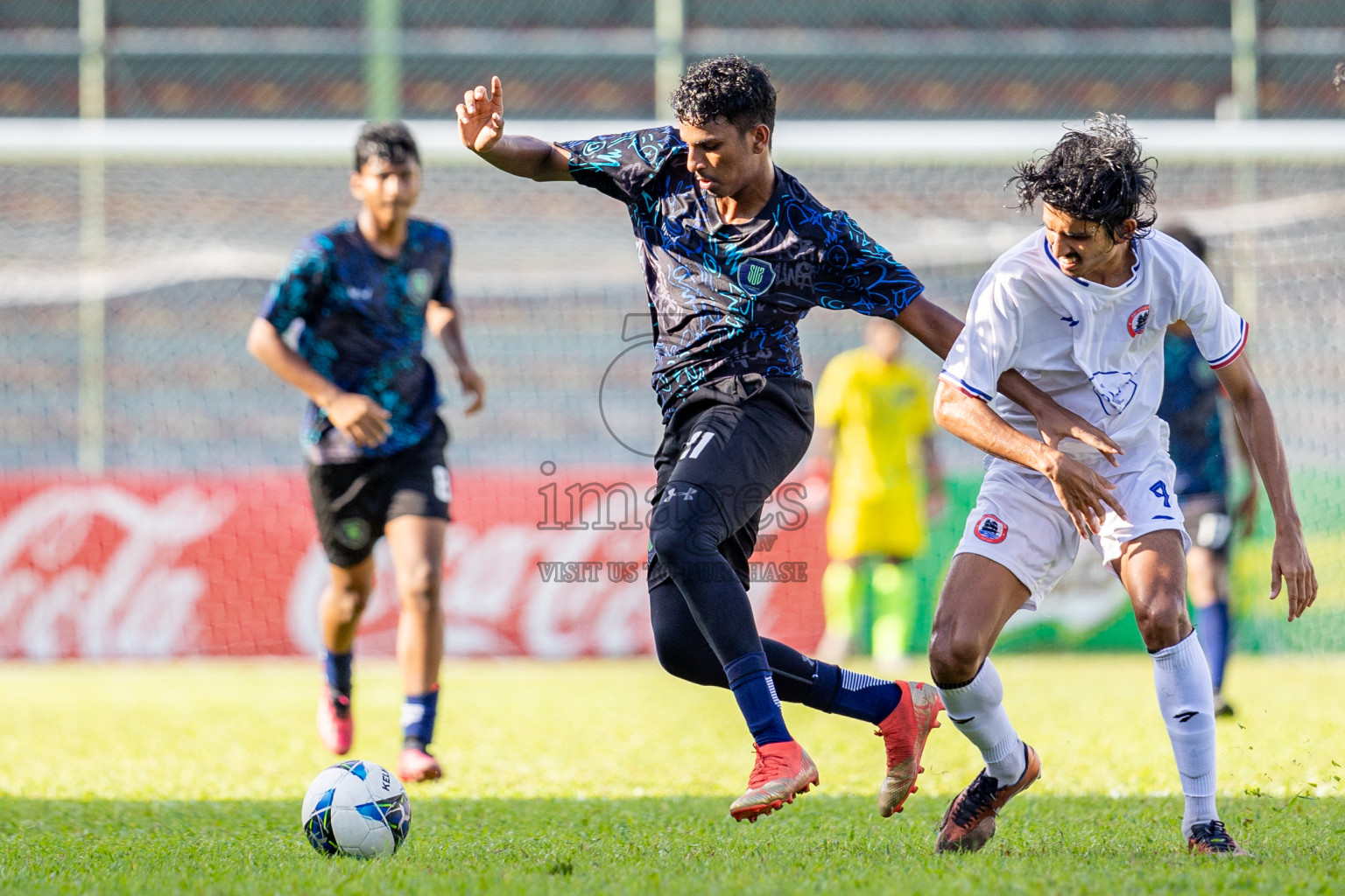 Super United Sports vs ODI Sports Club in Under 19 Youth Championship 2024 was held at National Stadium in Male', Maldives on Monday, 12th June 2024. Photos: Shuu Abdul Sattar / images.mv