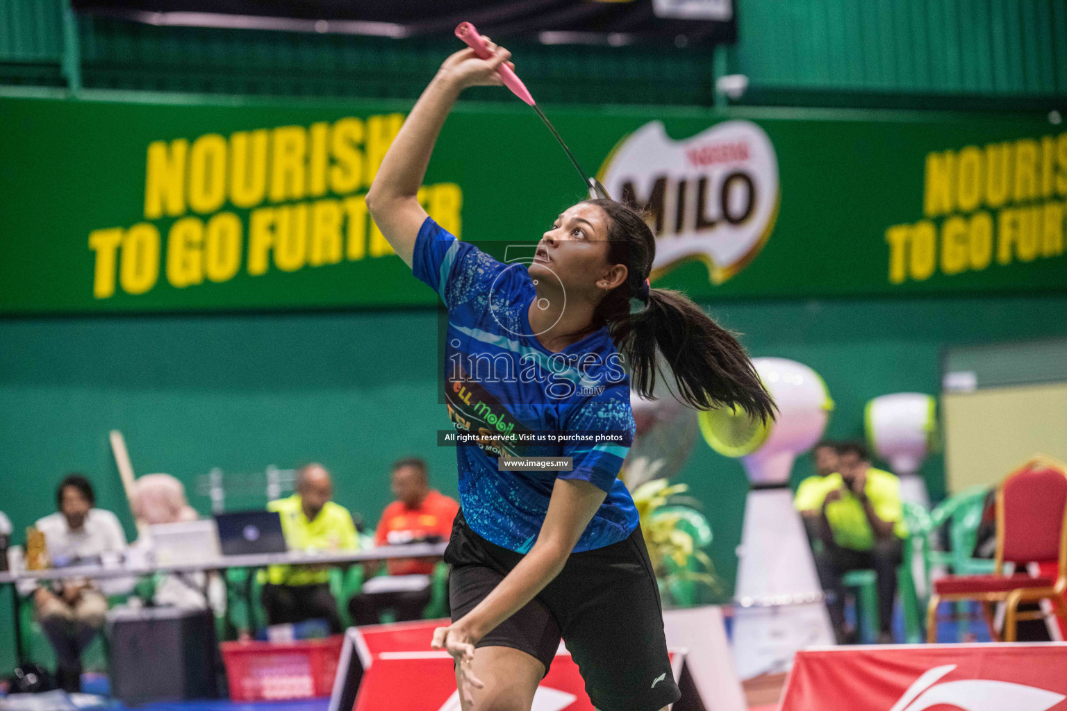 Final of Badminton association mixed group championship 2021 held in Male', Maldives Photos by Nausham Waheed