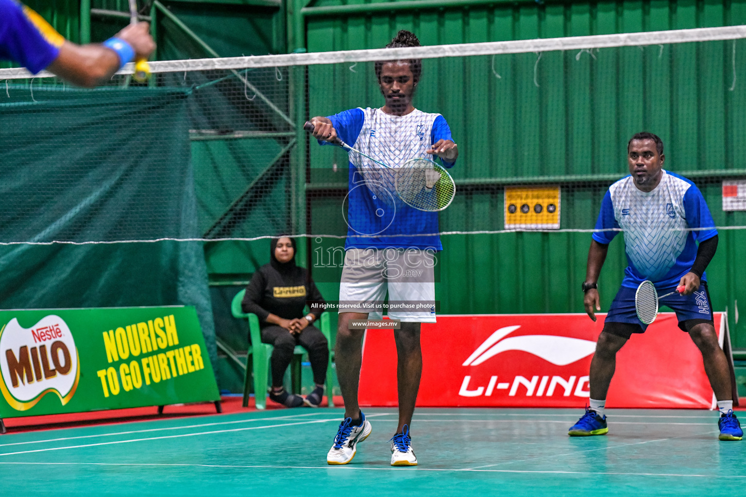 Day 4 of 6th Office Company Badmintion Championship held in Male', Maldives Photos: Nausham Waheed / Images.mv